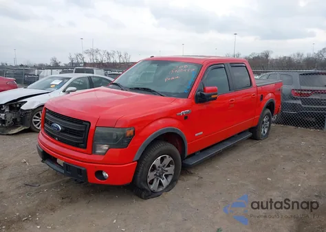 2013 Ford F-150 Fx4 из США, поврежденный, VIN 1FTFW1ET3DFA96906